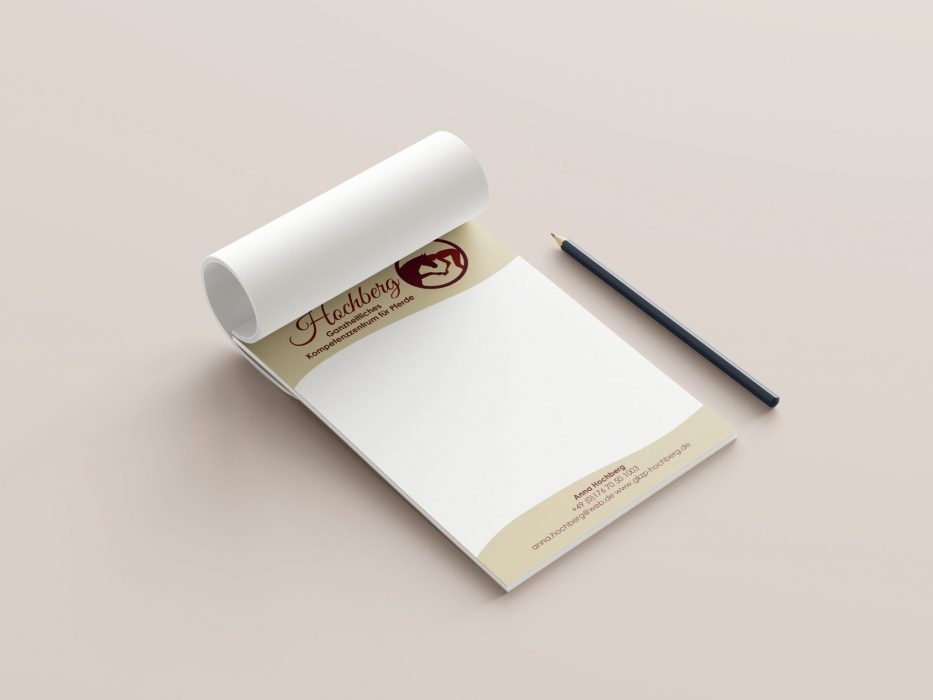 Corporate Design erstellen lassen AzaniArts | Notzblock Anna Hochberg