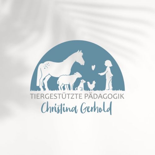 Logodesign für pferdegestützte Pädagogik
